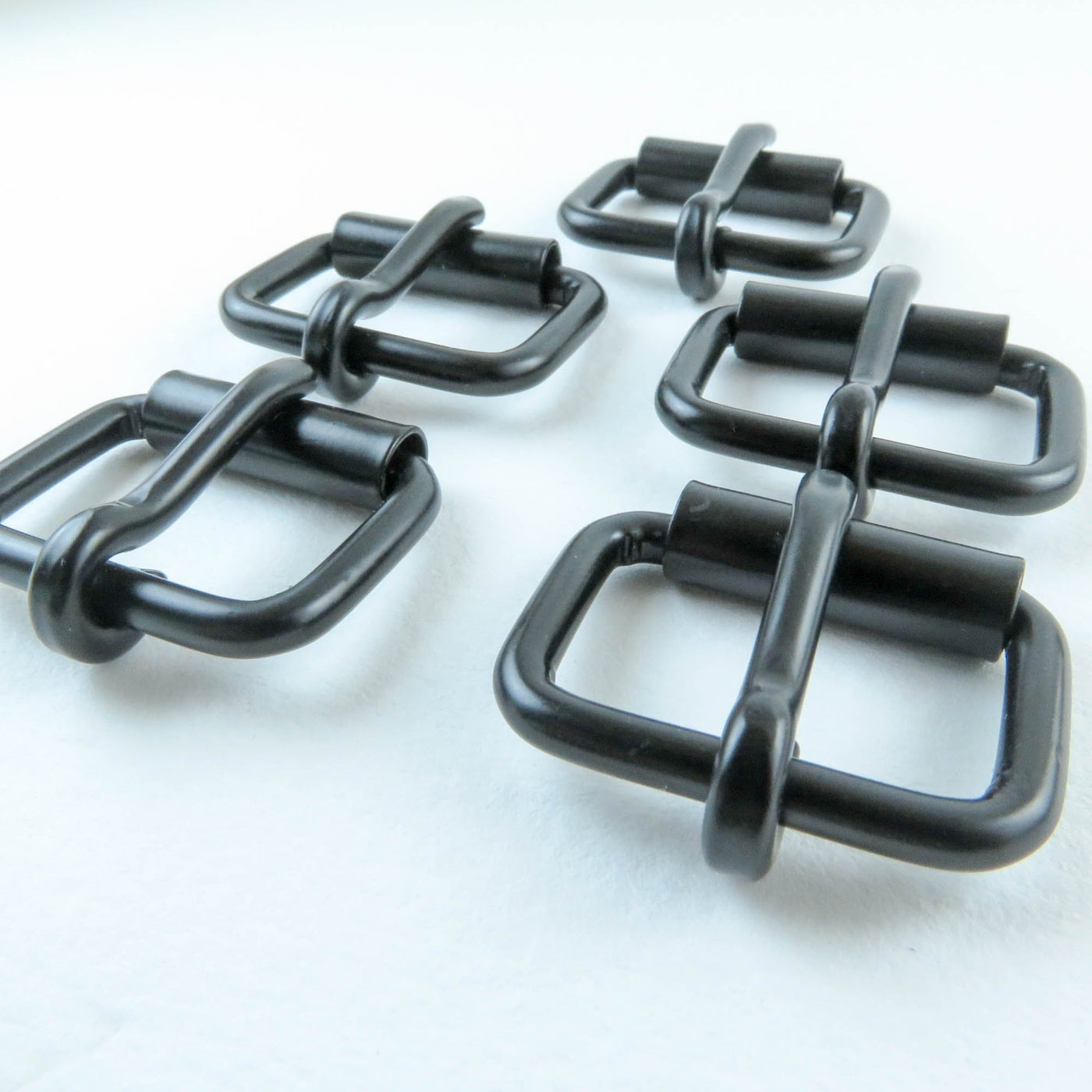 30 mm Matte black/oxide black Single Roller buckles – Leather Goodie Company