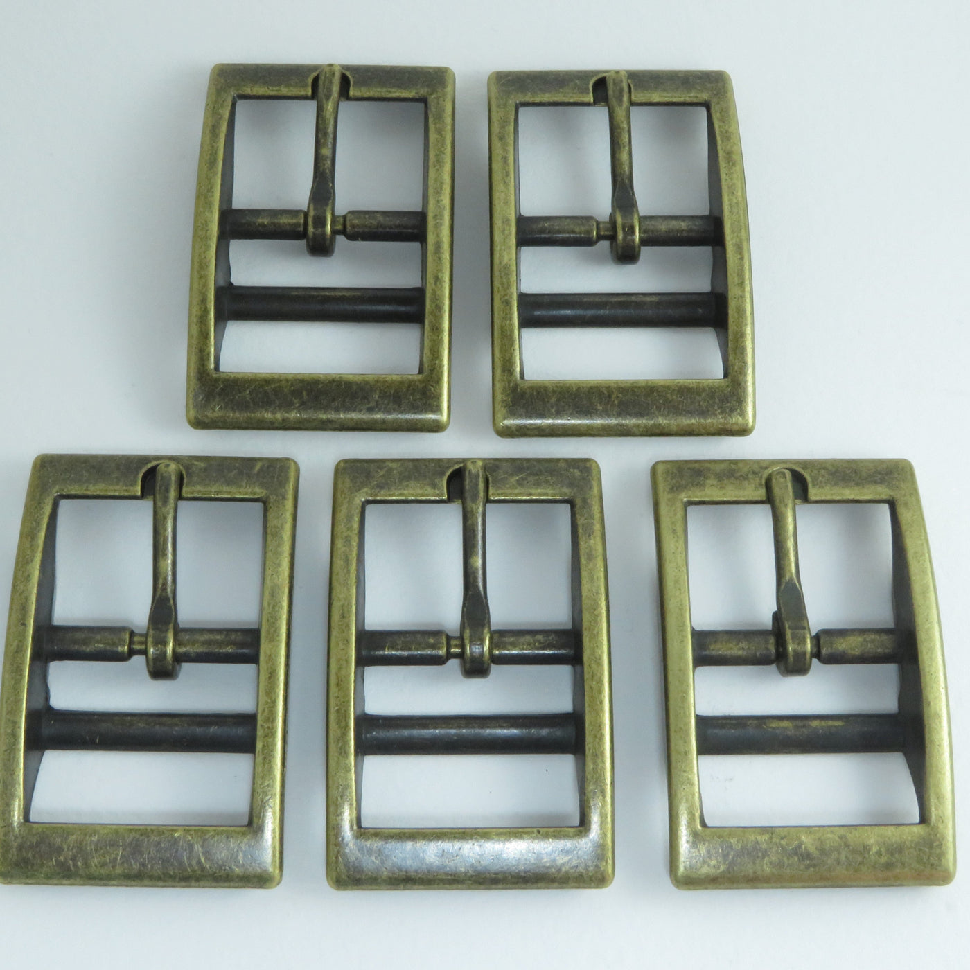 LeatherGoodieCompany Collar buckles.20, 25 mm Buckles for Bag straps,belts,dog collars.Black,antique Brass,Nickel Webbing Equestrian Buckles.