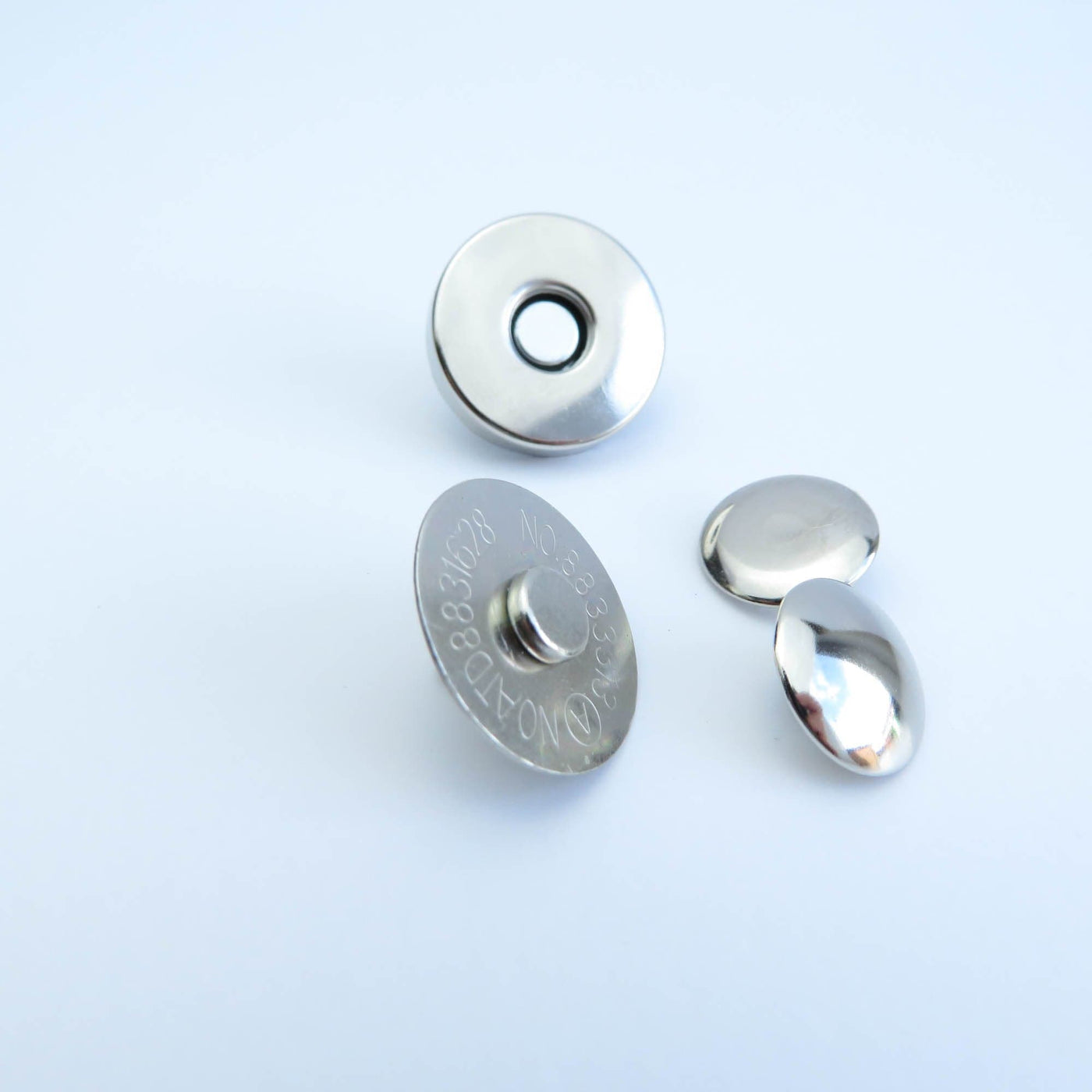 Magnetic Clasp Snap Fastener Button Double Rivet Closures